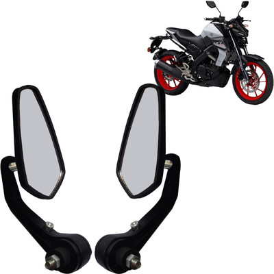 DvineAutoFashionZ Manual Rear View Mirror For Yamaha Universal For Bike(Left, Right)