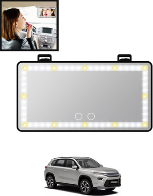 MATIES Manual Vanity Mirror For Toyota Universal For Car(Interior)