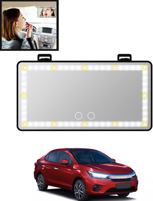 MATIES Manual Vanity Mirror For Honda Universal For Car(Interior)