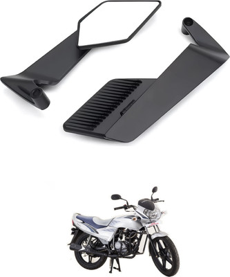 LOVMOTO Manual Rear View Mirror For Bajaj Pulsar 150 DTS-i(Center)