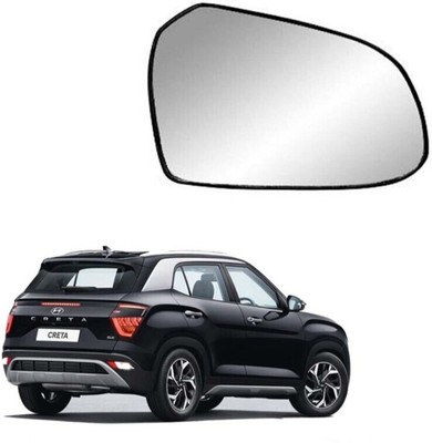 KING GENUNE Manual Remote Driver Side, Rear View Mirror For Hyundai Creta(Right, Exterior)