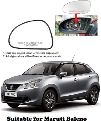 GS Grow n Shine Manual Passenger Side, Rear View Mirror For Maruti Suzuki Baleno(Exterior, Left)