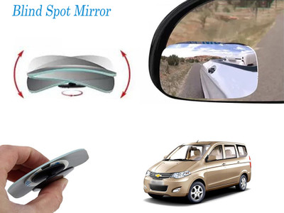 ROYAL AUTO MART Manual Rear View Mirror, Blind Spot Mirror, Dual Mirror For Chevrolet Enjoy(Exterior, Left, Right)