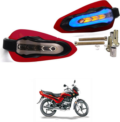 LOVMOTO Motorcycle Universal Handguards Aluminium Alloy Hand Guards Bar Handlebar SG118 Bike Engine Guard(Mahindra)