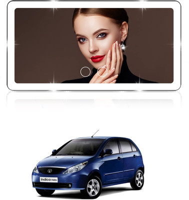 Oshotto Power Vanity Mirror For Tata Vista(Interior)