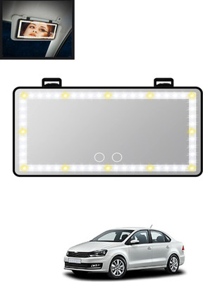 MATIES Manual Vanity Mirror For Volkswagen Vento(Interior)