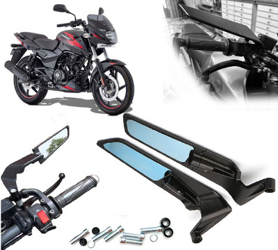 AUTO PEARL Manual Rear View Mirror For Bajaj Pulsar 150(Left, Right)