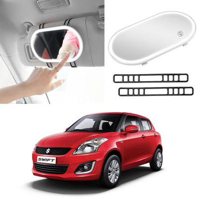 Oshotto Power Vanity Mirror For Maruti Suzuki Swift(Interior)