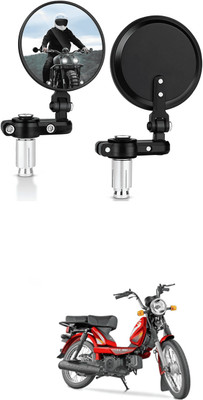 LOVMOTO Manual Rear View Mirror For Mahindra Rodeo RZ(Left, Right)