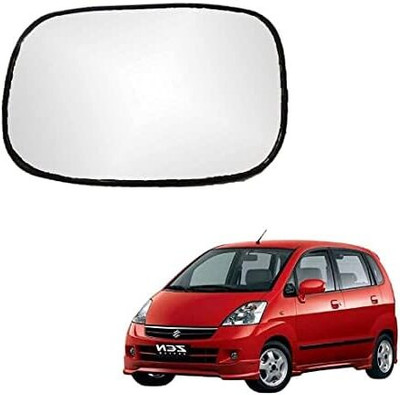 KING GENUINE Manual Passenger Side, Rear View Mirror For Maruti Suzuki Zen Estilo(Left, Exterior)
