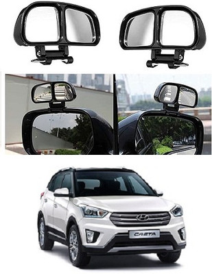 SLSHILPA Manual Blind Spot Mirror For Hyundai Creta(Left, Right)