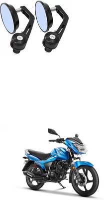 PRTEK Manual Rear View Mirror For Universal For Bike S7(Left, Right)