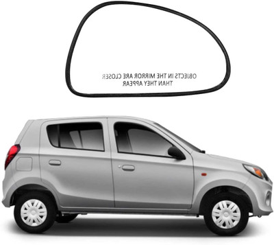 SUPER CONVEX Manual Driver Side For Maruti Suzuki Alto 800(Right, Exterior)