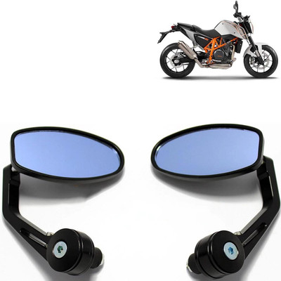 bikeworld Manual Rear View Mirror, Driver Side For Hero Impulse(Left, Right)