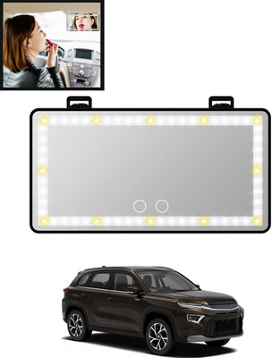 MATIES Manual Vanity Mirror For Toyota Universal For Car(Interior)
