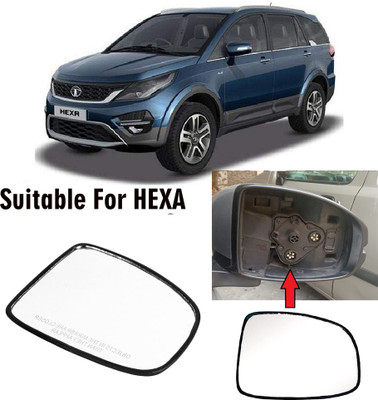 GS Grow n Shine Manual Driver Side, Rear View Mirror For Tata Hexa(Exterior, Right)