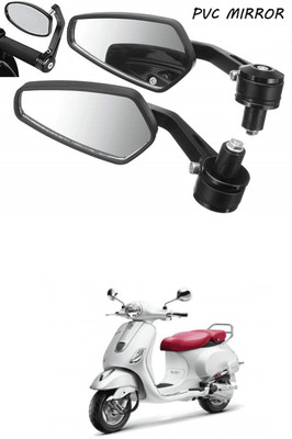LOVMOTO Manual Rear View Mirror For Piaggio Universal For Bike(Left, Right)