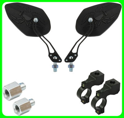 Atonyak Manual Rear View Mirror For Bajaj Pulsar 150 DTS-i(Center)
