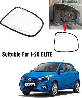 OOLTAH PAHIYA Manual Driver Side, Rear View Mirror For Universal For Car i20 Elite(Exterior, Right)