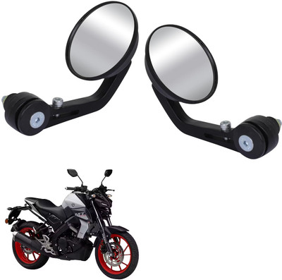 Grandbiker Manual Rear View Mirror, Driver Side, Dual Mirror For Yamaha MT-15(Right, Left)