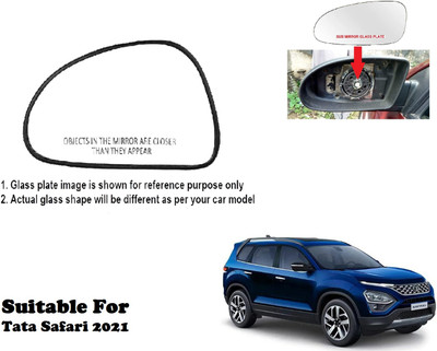 GS Grow n Shine Manual Passenger Side, Rear View Mirror For Tata Safari(Exterior, Left)