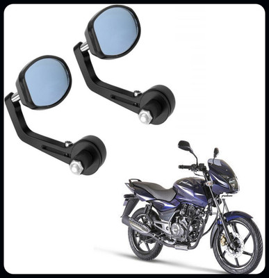 Vtrust Manual Rear View Mirror, Dual Mirror, Driver Side For Bajaj Pulsar 150 DTS-i(Right, Left)