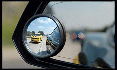 MANNYMASTER Manual Blind Spot Mirror, Driver Side For Universal For Car Universal For Car(Left, Right)