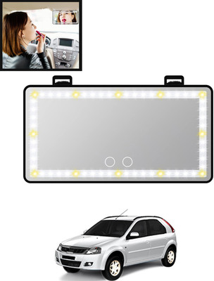 MATIES Manual Vanity Mirror For Mahindra Verito Vibe(Interior)