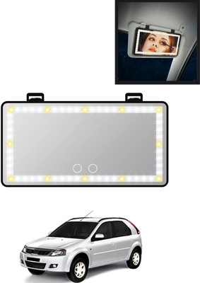 AYW Manual Vanity Mirror For Mahindra Verito Vibe(Interior)