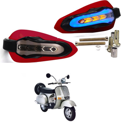 LOVMOTO Motorcycle Universal Handguards Aluminium Alloy Hand Guards Bar Handlebar SG40 Bike Saree Guard(Bajaj)