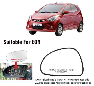 GS Grow n Shine Manual Passenger Side, Rear View Mirror For Hyundai Eon(Exterior, Left)