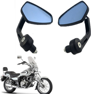 Vtrust Manual Driver Side, Dual Mirror, Rear View Mirror For Bajaj Avenger 220 DTS-i(Right, Left)