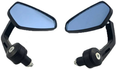 Vtrust Manual Dual Mirror, Rear View Mirror For Yamaha, Hero, KTM Pulsar 150, Pulsar 180 DTS-i, Hunk(Right, Left)