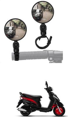 LOVMOTO Manual Rear View Mirror For Mahindra Rodeo RZ(Left, Right)