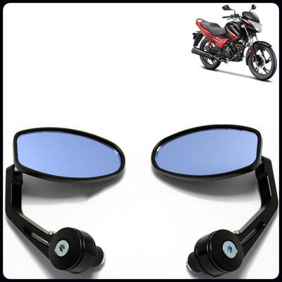 Vtrust Manual Rear View Mirror, Driver Side For Hero Glamour(Left, Right)