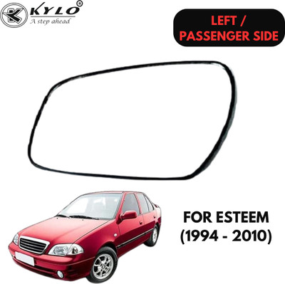 KYLO Manual Passenger Side, Rear View Mirror For Maruti Suzuki Esteem(Exterior, Left)