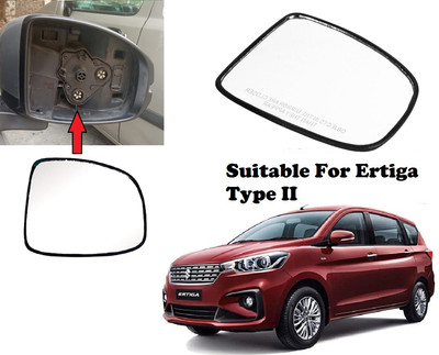OOLTAH PAHIYA Manual Driver Side, Rear View Mirror For Maruti Suzuki Ertiga(Exterior, Right)