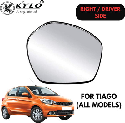 KYLO Manual Driver Side, Rear View Mirror For Tata Tiago(Exterior, Right)
