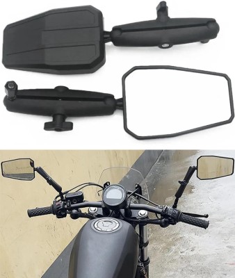 e-generix Manual Rear View Mirror For Universal For Bike Universal For Bike(Left, Right)