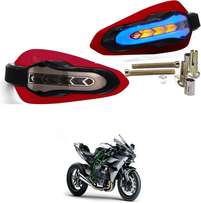 LOVMOTO Front, Rear LED Indicator Light for Kawasaki Universal For Bike(Multicolor)