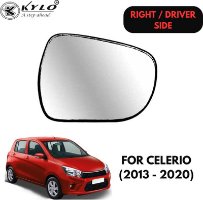 KYLO Manual Driver Side, Rear View Mirror For Maruti Suzuki Celerio(Exterior, Right)
