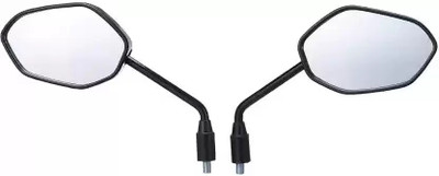 nirwana Manual Rear View Mirror For Honda CB Shine(Left, Right)