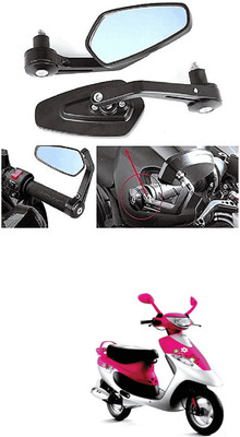 LOVMOTO Manual Rear View Mirror For Mahindra Rodeo RZ(Left, Right)