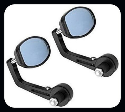 Vtrust Manual Rear View Mirror For Universal For Bike Universal For Bike(Right, Left)