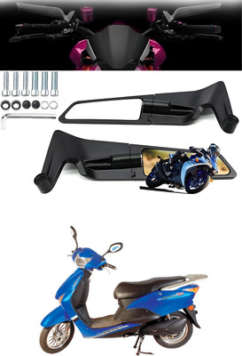 GONAMA Manual Blind Spot Mirror For Mahindra Rodeo RZ(Center)