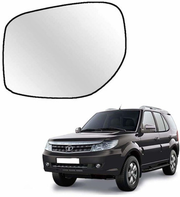KING GENUINE Manual Remote Passenger Side, Rear View Mirror For Tata Safari(Left, Exterior)