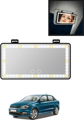 AYW Manual Vanity Mirror For Volkswagen Universal For Car(Interior)
