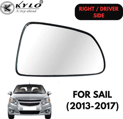KYLO Manual Driver Side, Rear View Mirror For Chevrolet Sail(Exterior, Right)