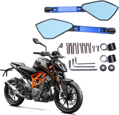 Vagary Manual Rear View Mirror For Universal For Bike Duke 200, Duke 390(Left, Right)