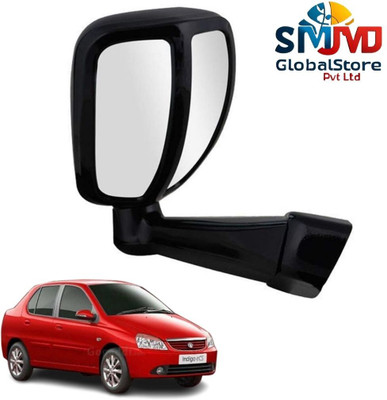 Smjmd Global Manual Blind Spot Mirror For Tata Indigo CS(Exterior, Left, Right)